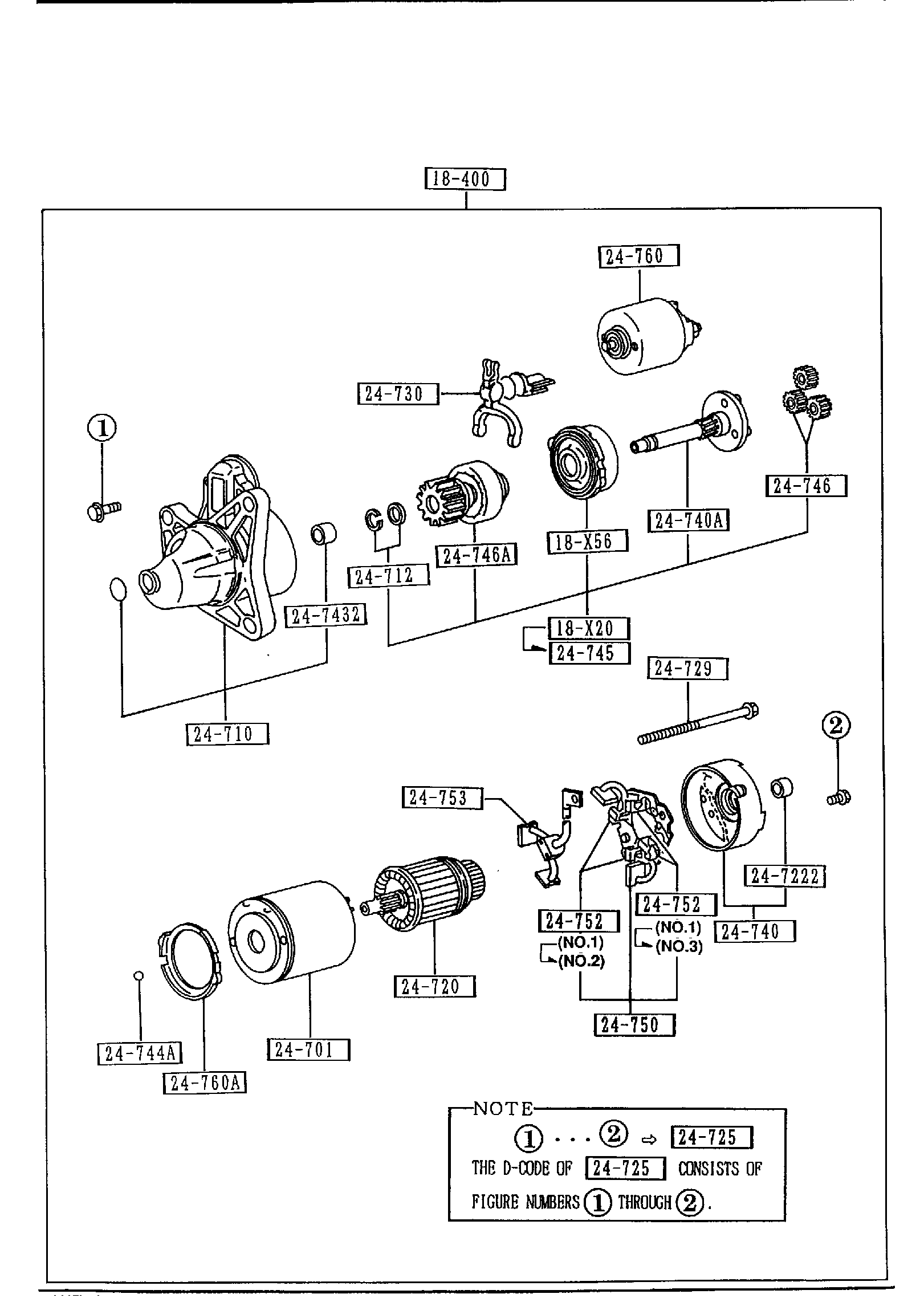 Diagram STARTER (1800CC)(MT) for your 2013 Mazda CX-5   