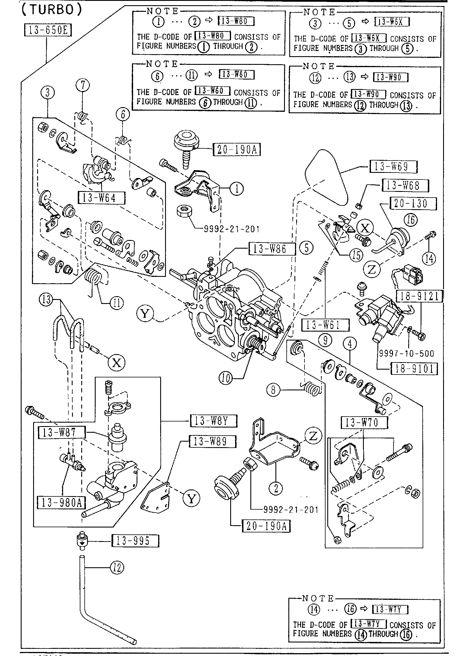 Full size assembly image of THROTTLE BODY (1/2)