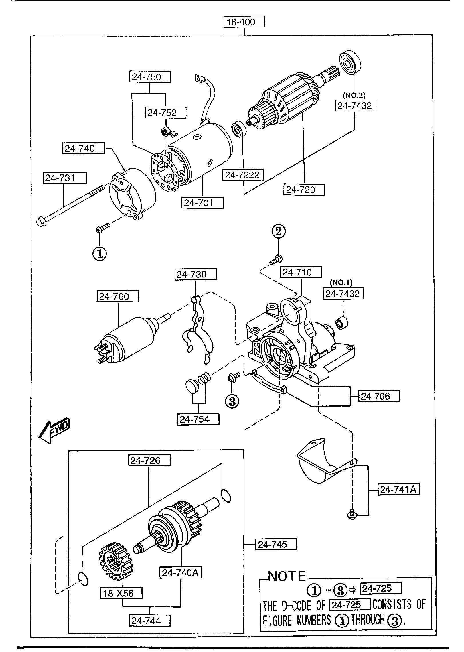 Diagram STARTER (AT) for your 2015 Mazda Mazda6   