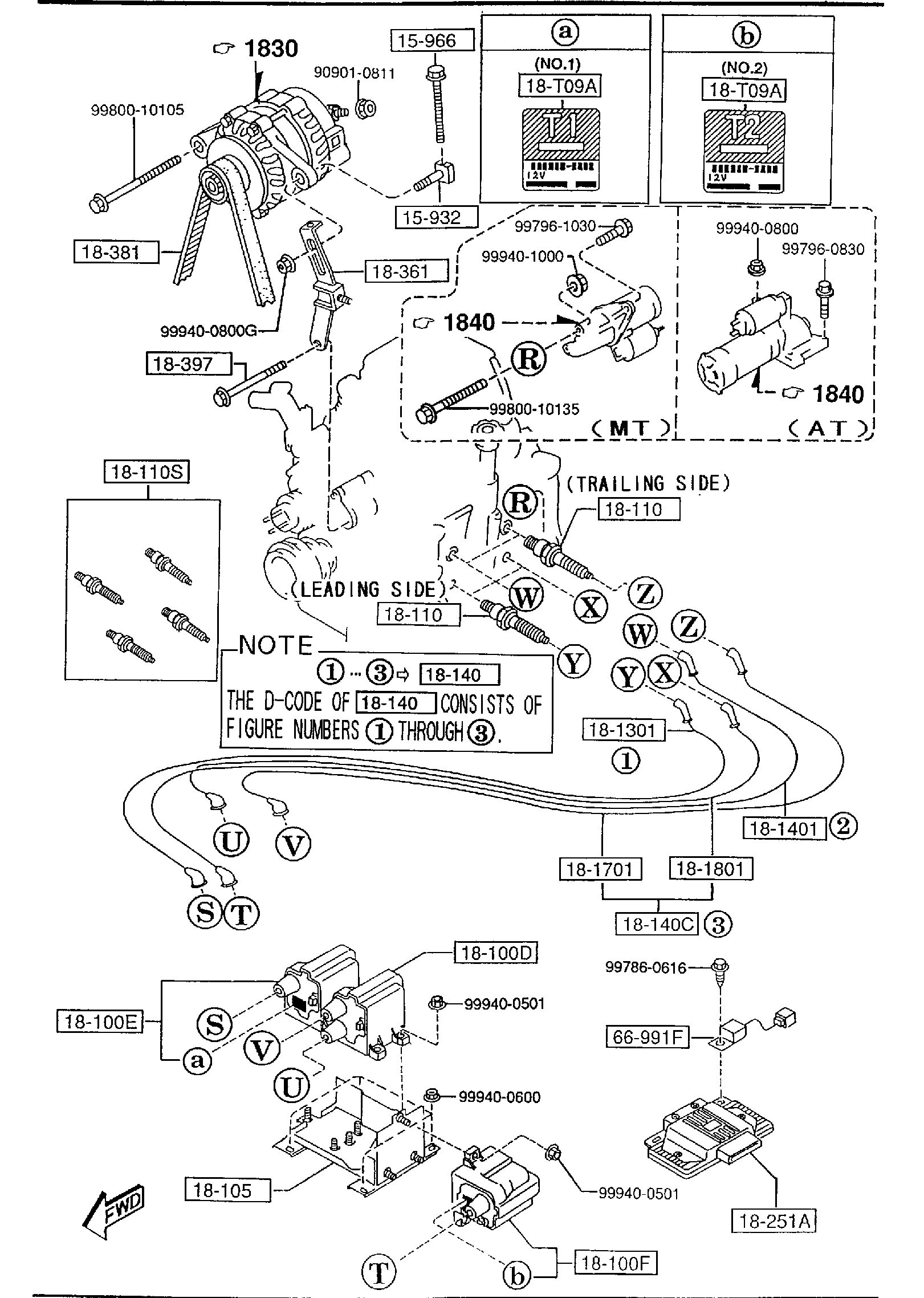 Diagram ENGINE ELECTRICAL SYSTEM for your 2011 Mazda RX-8   