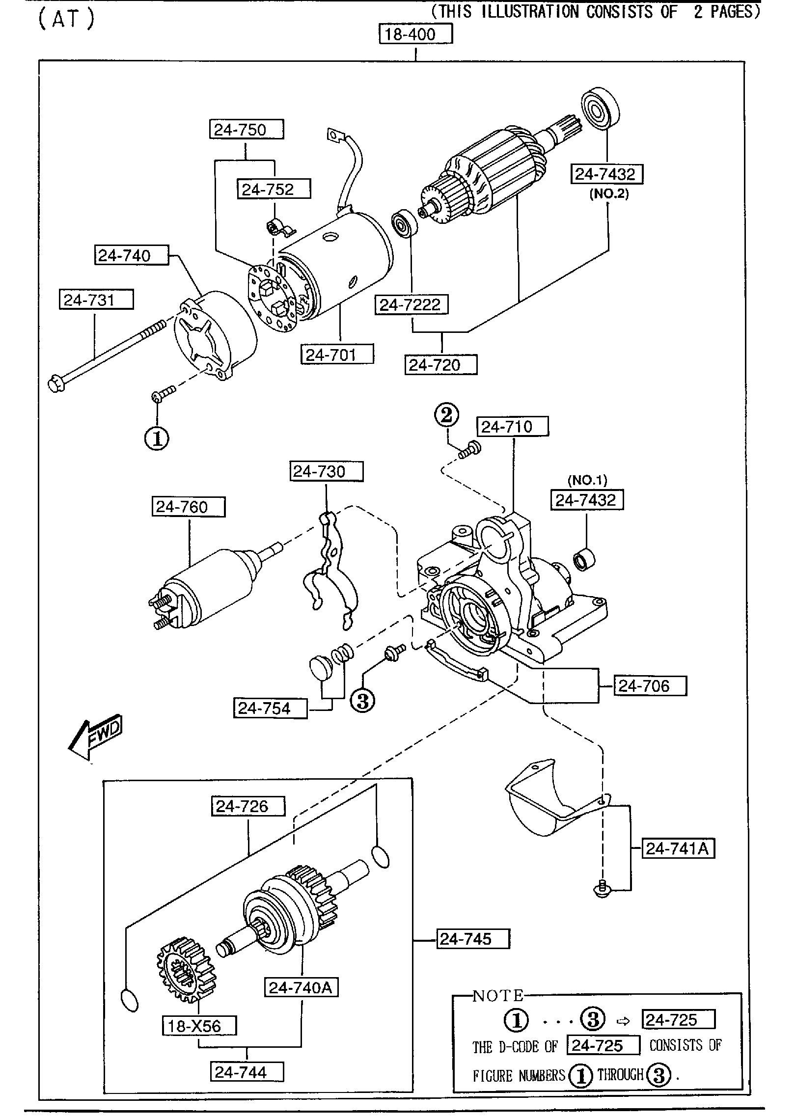 Diagram STARTER for your 2015 Mazda Mazda6   