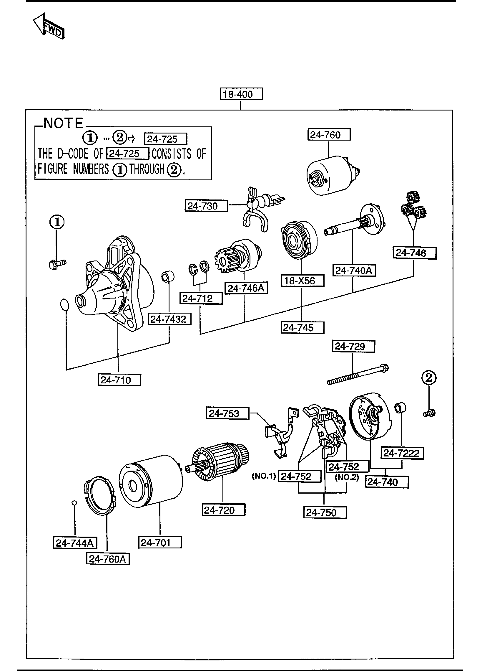 Diagram STARTER (2000CC) for your 2013 Mazda CX-5   