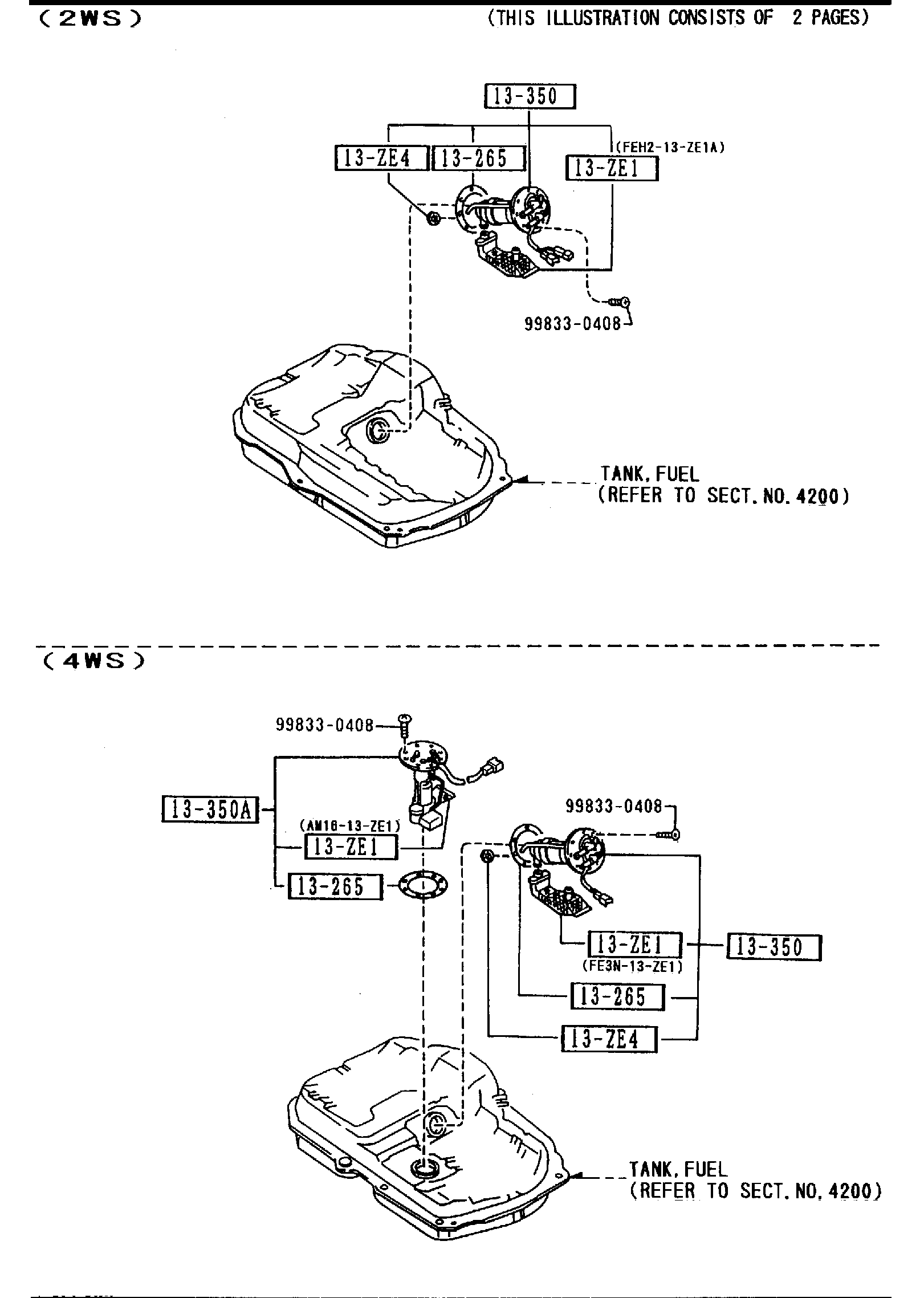 Diagram FUEL SYSTEM (TURBO) for your 2013 Mazda MX-5 Miata   