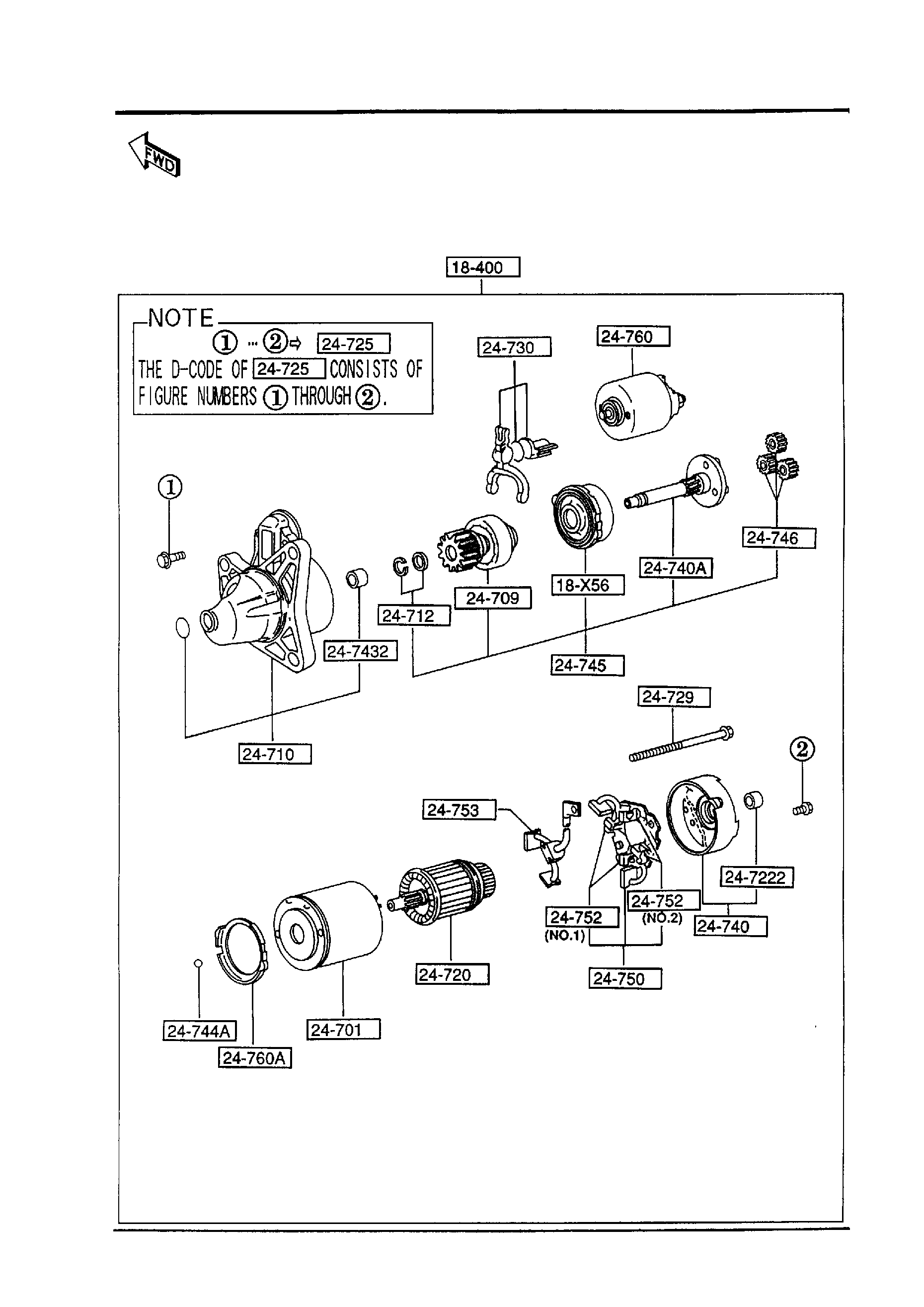 Diagram STARTER (2000CC) for your 2013 Mazda CX-5   