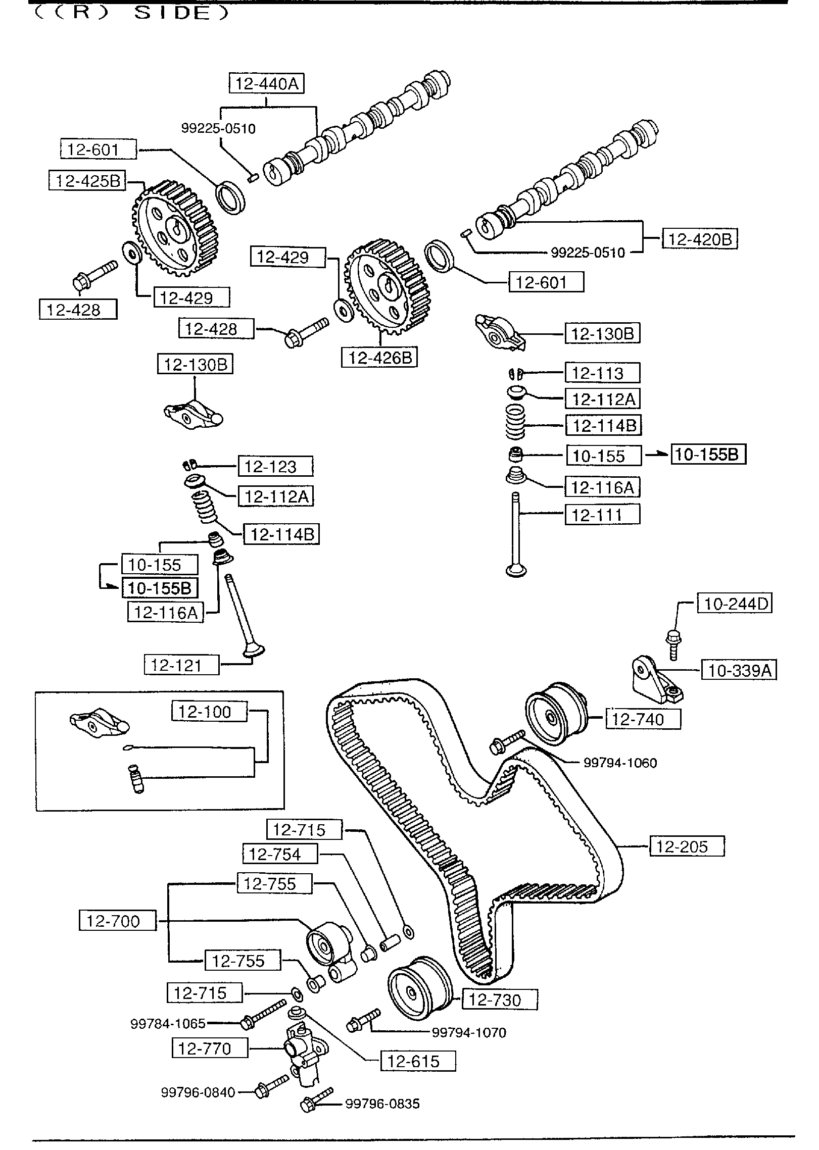 Diagram VALVE SYSTEM for your 2020 Mazda Mazda6   