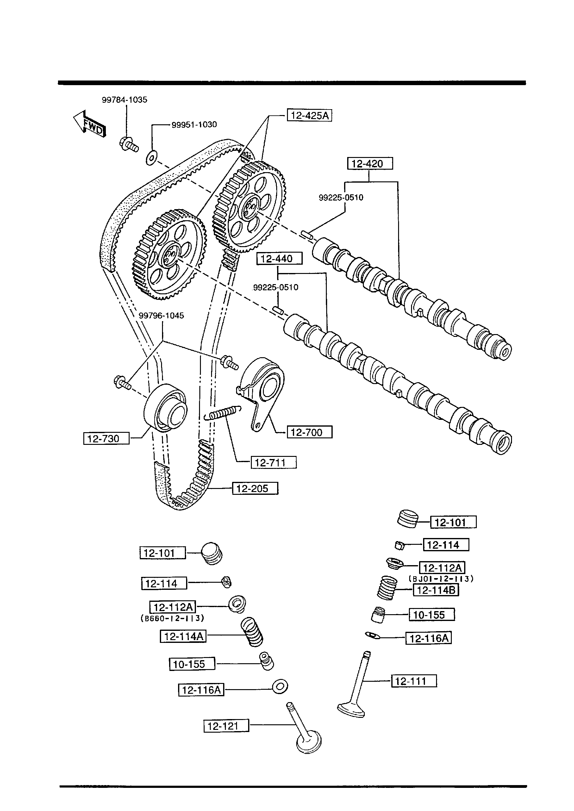 Diagram VALVE SYSTEM for your 2013 Mazda CX-5  Touring 