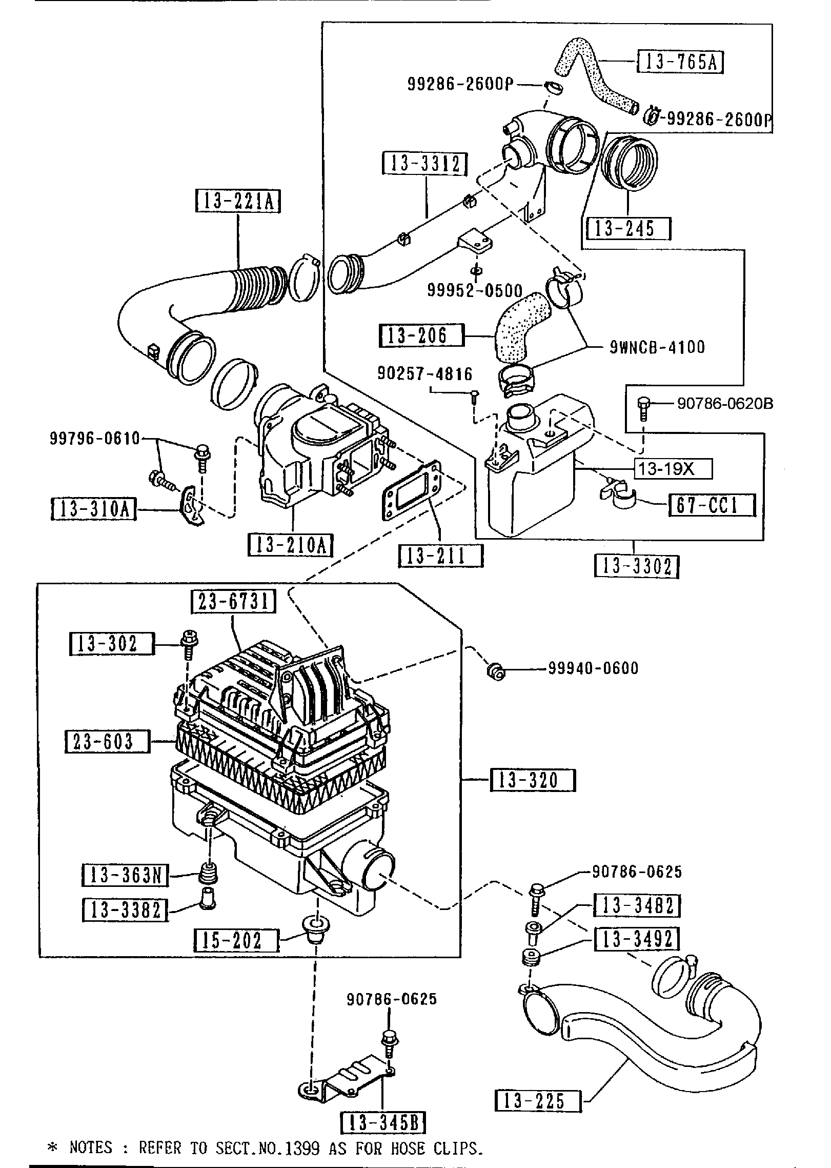 Diagram AIR CLEANER for your 2011 Mazda MX-5 Miata   