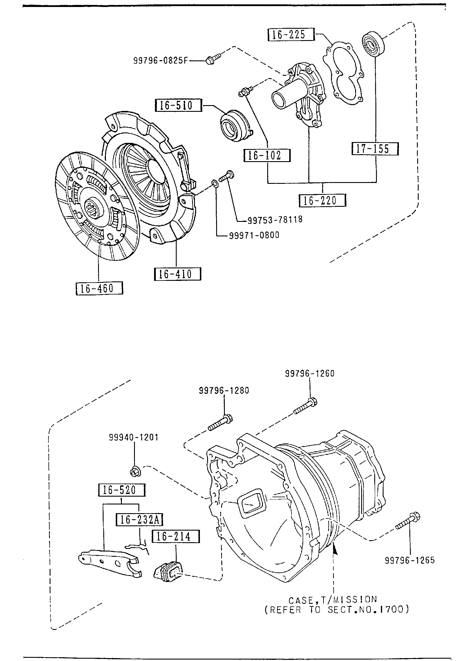 Diagram CLUTCH DISC & COVER for your 2013 Mazda Mazda3   
