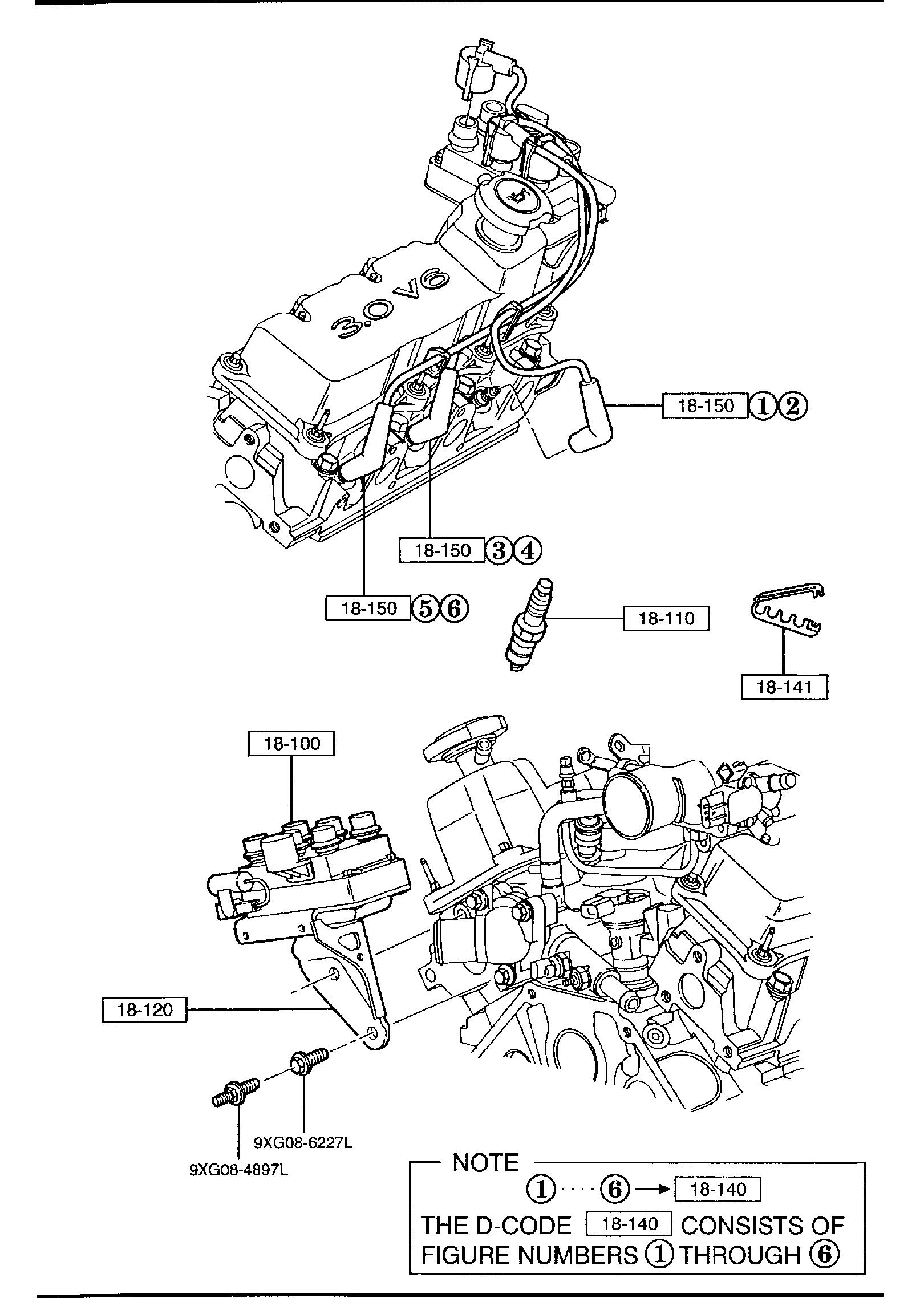 Diagram ENGINE ELECTRICAL SYSTEM (3000CC) for your 2005 Mazda B4000   