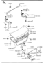 Image of LOCK, LID image for your 2017 Mazda Mazda3 2.0L AT 2WD SEDAN TOURING (VIN Begins: JM1) 