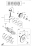 Image of PISTON SET image for your 2001 Mazda Protege  SEDAN LX L 