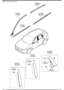 Image of MOULD(R), RR.SASH'A' image for your 2017 Mazda CX-5   