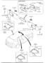 SUN VISORS, ASSIST HANDLE & MIRRORS (2/2)