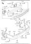 Image of FOAM, BUMPER-REAR image for your 1992 Mazda 323 S 1.6L AT HATCHBACK  