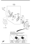 Image of BOLT, HUB image for your 2005 Mazda Mazda6 3.0L MT WAGON BASE 