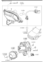 Image of LAMP(L), F.FOG image for your 2011 Mazda MX-5 Miata   