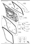 Image of WEATHERSTRIP(R), DOOR image for your 2016 Mazda CX-3  Sport 