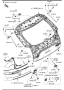 Image of LOCK, LIFT GATE image for your 2008 Mazda MX-5 Miata   