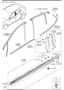 BODY MOULDINGS (5-DOOR) (2/2)