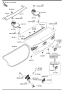 Image of WEATHERSTRIP image for your 2015 Mazda Mazda3 2.0L AT 2WD SEDAN I (VIN Begins: JM1) 