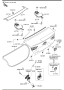 Image of WEATHERSTRIP, LID image for your 2009 Mazda Tribute   