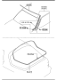 Image of MOULD, WINDOW-FRONT image for your 1993 Mazda Protege  HATCHBACK BASE 