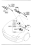Image of RUBBER, BLADE-FRONT image for your 2008 Mazda CX-9  GRAND TOUR 