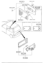 Image of BULB. BULB, INTERIOR MIRROR image for your 2004 Mazda B3000   