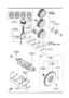 PISTON,CRANKSHAFT & FLYWHEEL (2000CC) (1/1)
