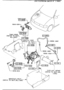 Image of GASKET, THROTTLE BODY image for your 1990 Mazda RX-7   