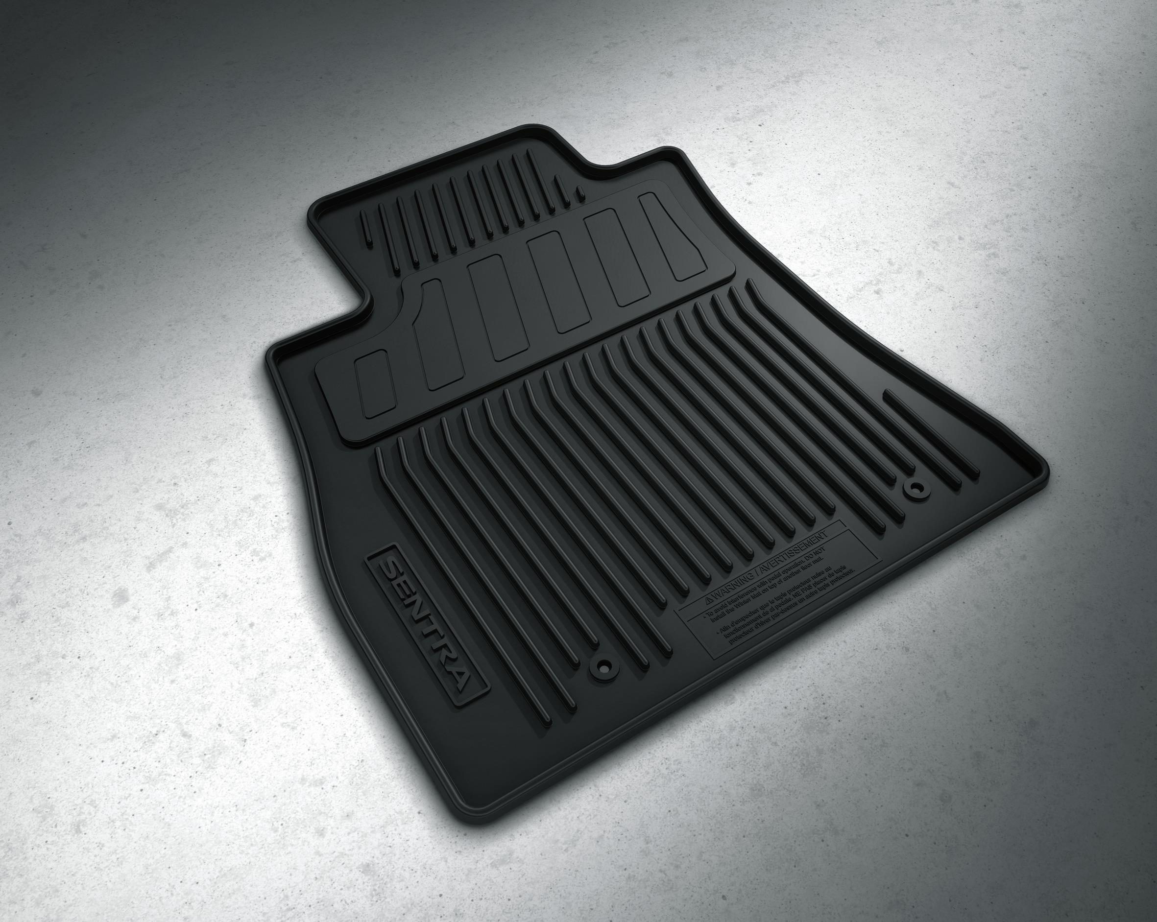 2015 Nissan Juke All-Season Floor Mats - Black Rubber (4 Piece). Interior -  T99E1-6LB0A - Genuine Nissan Accessory