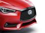 Image of Black Sport Grille And Radiant Grille Emblem W/O Icc image for your INFINITI Q60  