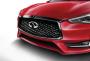 Image of Black Sport Grille W/O Icc image for your INFINITI Q60  