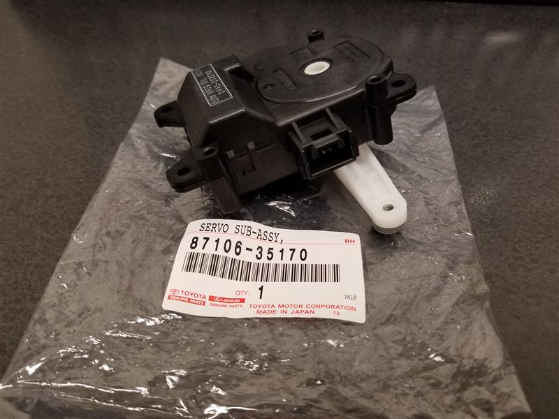 Image of Servo. SUB. HVAC. Motor. Air.  An actuator used to. image for your 2010 TOYOTA 4RUNNER