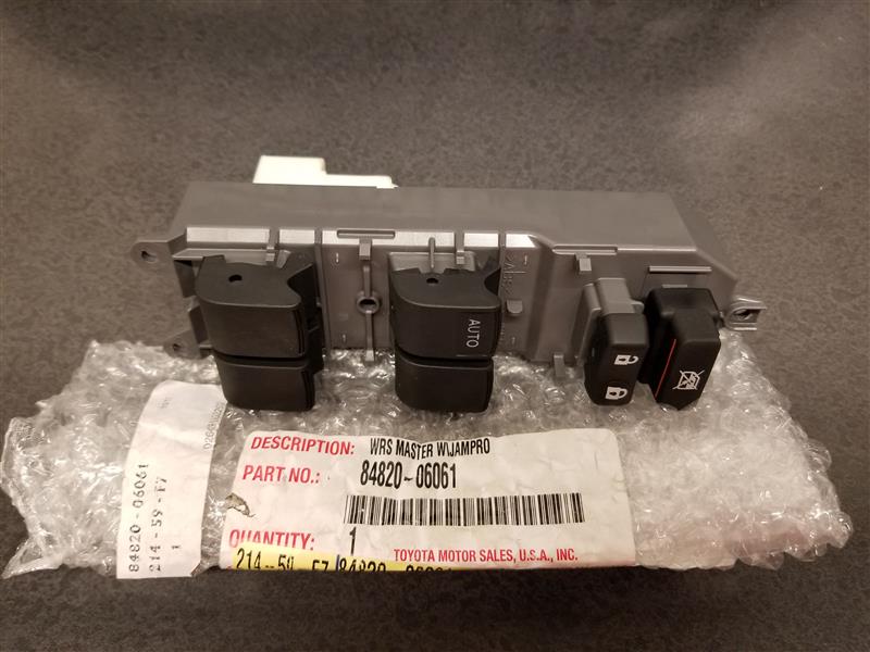 Image of Door Window Switch image for your 2014 TOYOTA CAMRY Hybrid XLE Sedan