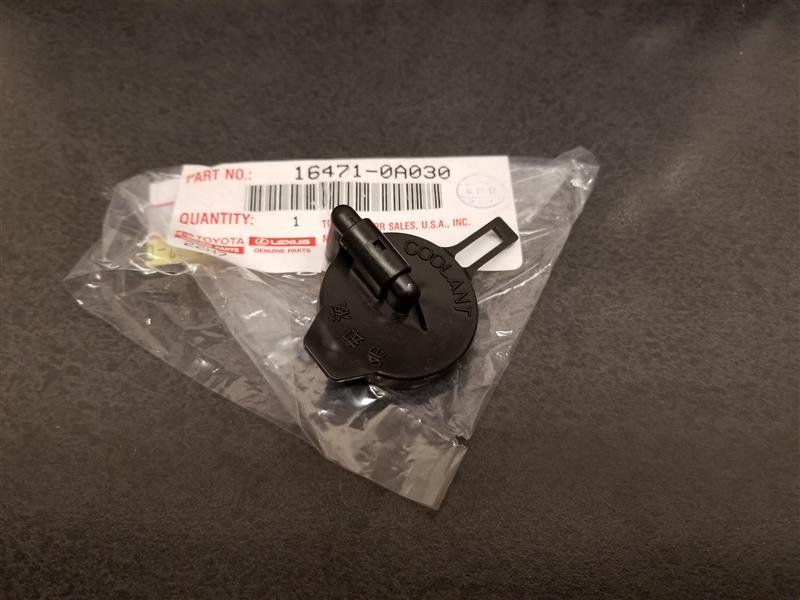 Image of Engine Coolant Reservoir Cap image for your 2011 TOYOTA TUNDRA Base Extended Cab Pickup Fleetside