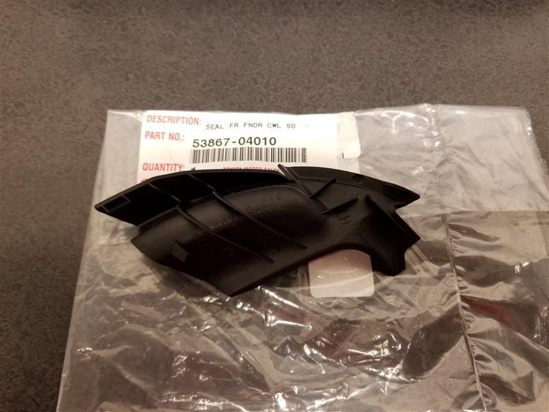 Toyota TACOMA Cowl Cover Seal (Front) - 5386704010 | Toyota Parts ...