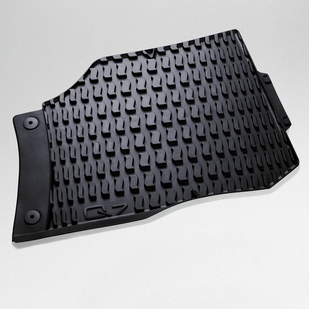 Audi Q7 Rubber floor mats for the rear, black 4L0061511041