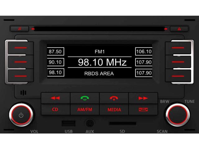 Diagram RMT 100+ MP3 Bluetooth Radio (1JM035157AT) for your Volkswagen Passat  