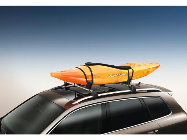 Diagram Base Carrier Bars and Kayak Holder Attachment (NPN071037) for your Volkswagen Golf  