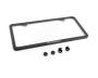 View License plate frame - Slim with Logo - Black Full-Sized Product Image