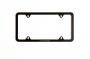 View License plate frame - Slim with Logo - Black Full-Sized Product Image