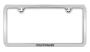 View License plate frame - Slim with Logo - Polished Full-Sized Product Image 1 of 3