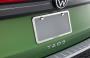 View License Plate Frame - Slimline Polished Volkswagen Logo Full-Sized Product Image