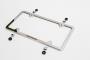 View License plate frame - Slim with Logo - Polished Full-Sized Product Image