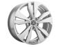 View 20" Wheel - Front- 5 Twin Spoke, Brilliant Silver  Full-Sized Product Image 1 of 2
