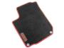 Afficher l'image du produit complet Tapis de protection en moquette MojoMatsMD – Anthracite avec surfilage rouge 1 of 1