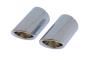 View Exhaust Tips - Polished Metal Full-Sized Product Image 1 of 3