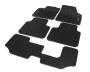 View Monster Mats® with Atlas Logo (Bench Seating) (Without front passenger mat clips) - Black  Full-Sized Product Image 1 of 3