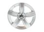 View 16" Corvara Wheel - Brilliant Silver Full-Sized Product Image 1 of 3